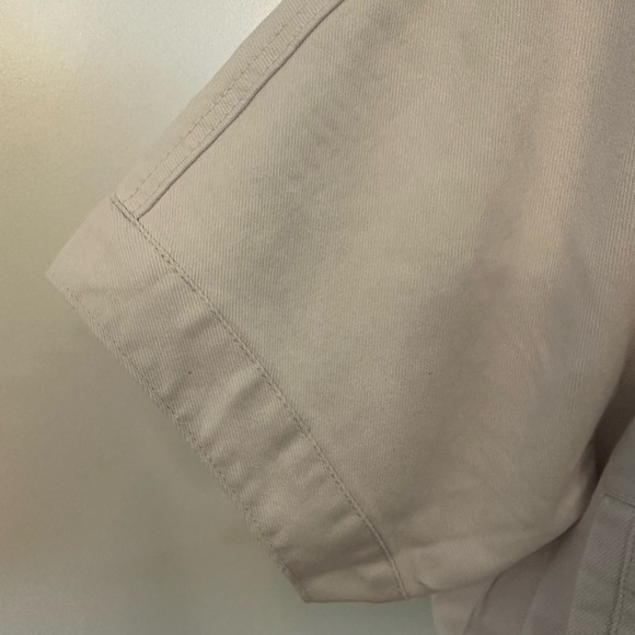 Habitual White Short Sleeve Denim Jacket - Picture 3 of 4